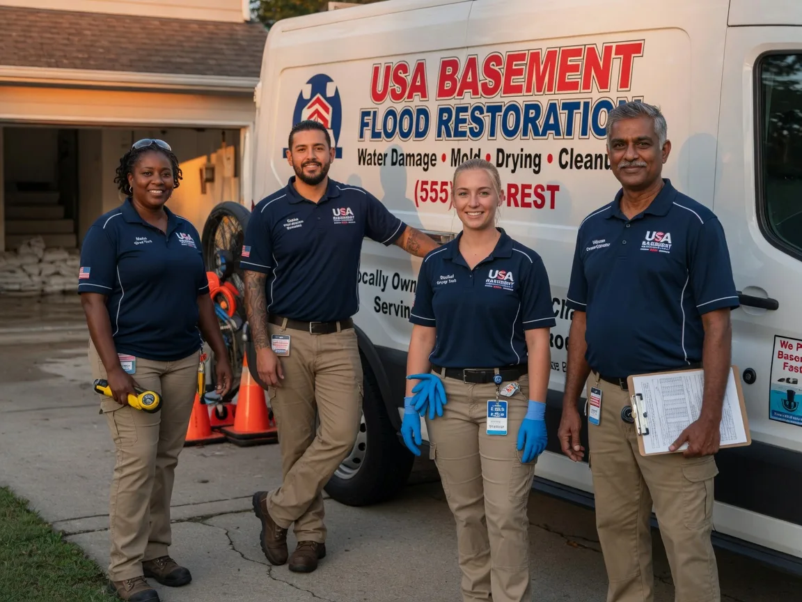Basement Flood Cleanup company in Mount Airy, LA