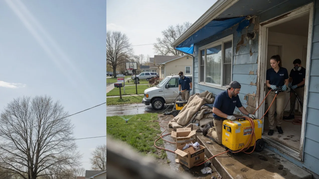 Basement Flood Cleanup in Mount Airy, LA near me